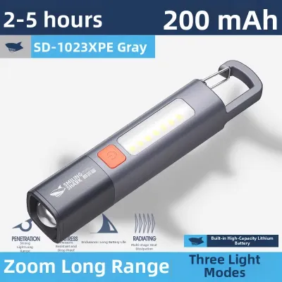 Beheart | Strong Light Mini Portable Multi-function White Laser LED Flashlight