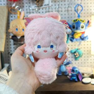 Đồ Trang Trí Túi Bằng Vải Lông Động Vật Dễ Thương Có Âm Thanh Phụ Kiện Trang Trí Túi Hình Trái Tim Coral Palace God Demon Nhân Vật Hoạt Hình