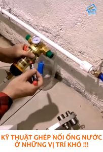 Máy hàn ống K-Max  Máy hàn nhiệt ống nước 20-32mm Công suất 1200W