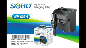 ITOSHI SOBO WP 607 Aquarium Hang On Filter Fish Tank Hanging Filter WP607H