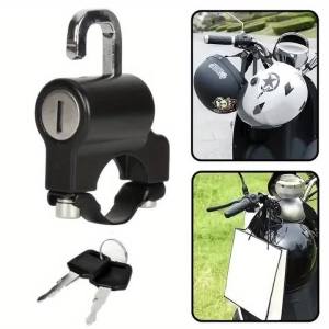 2pcs Electric Motorcycle Helmet Lock Anti-Theft and Anti-Theft Fixed Safety Helmet Lock Hook