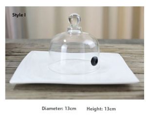 High Temperature Resistant Glass Smoke Cover for Cocktails Bar Soul Essential Tool for Molecular Gastronomy Food Preservation