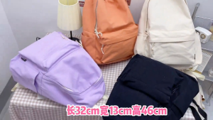 MUJI series large capacity backpack for women in South Korea Harajuku ulzzang high school backpack high school ins style backpack