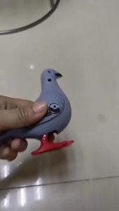 Baby Wind Up Toys Cute Jumping Pigeon Clockwork Toy Funny Simulation Animal Kids Educational Toys for Children Boys Girls Gift