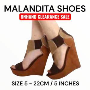 LILIW FASHION WEDGE SANDALS BY MALANDITA - ONHAND CODE - UJJS