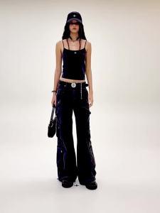 SMFK | Hand-dyed Tapered Multi-pocket Retro Washed Work Pants