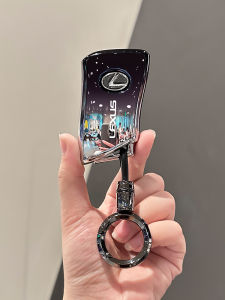 Lexus Es200 Key Cover Es300h Rx350h Nx200 Rx300 Nx260 570 Car Suitable Simple Style TPU Material Driving Personal Item Car Key Bag