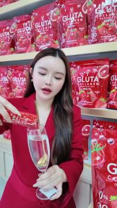 ทีกลูต้าคอลลาเจน T-Glutra Collagen บำรุงผิวกระจ่างใส ริ้วรอย (1ถุง30ซอง)