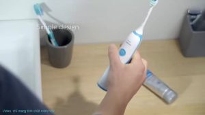 Bàn chải đánh răng điện Philips HX2421 và HX2431 với 2 chế độ làm việc - HÀNG CHÍNH HÃNG HÀNH 2NĂM