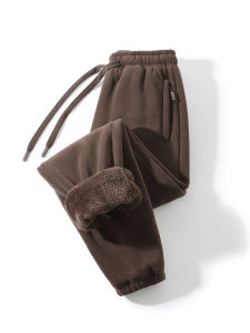 LIEYAN | Fleece Lined Thick Warm Mens Trousers