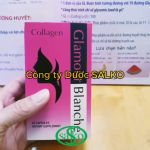 Viên uống Collagen Thủy Phân Glamour Blanche (Mỹ) giúp đẹp da giảm nám ngừa lão hóa