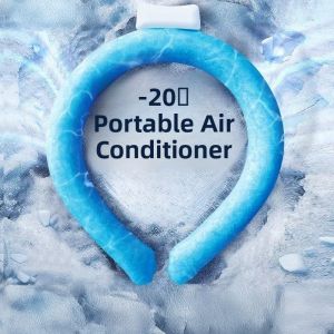 New Summer Cooling Neck Circle Frozen Ice Circle Hanging Necklace Physiological Cooling Heat Relief Magic Circle Home Daily Use