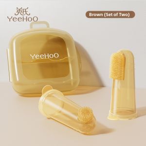 YeeHoO KIDS | Silicone Soft Bristle Finger Toothbrush