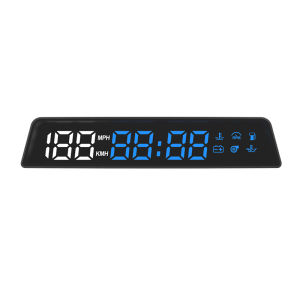 H500 Car Head Up Display OBD2 HUD Speedometer Gauge RPM ECU Data Drive Alarm Electronic Accessories