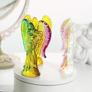 Tượng Thiên Thần Pha Lê Nhỏ Tượng Chúa Giê-su Tượng Trang Trí Tôn Giáo Đồ Trang Trí Nhà Cửa Đồ Trang Trí Bàn Làm Việc Đồ Trang Trí Bàn Trong Nhà Dành Cho Người Từ 14 Tuổi Trở Lên
