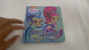 Shimmer and Shine Magical Mermaids Board Book Storybook Suitable For Kids