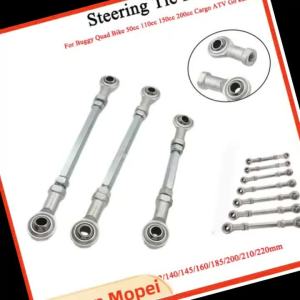 High quality M8 Bolt 80-220mm Steering Tie Rod kit Ball Joint for Buggy Quad Bike 50cc 110cc 150cc 200cc Cargo ATV Go kart
