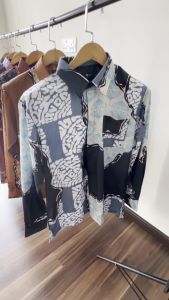 Kemeja Batik Malaysia 7045 Peter n John Long Sleeve Baju Batik