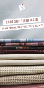 Nakusa Kain Katun Combed 30s Premium Motif Polos Dobby Benang Warna (Yarn Dyed) D01