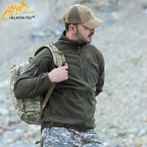 Helikon Herlikon Alpha L3 Lightweight Plaid Polar Fleece Jacket Spring and Autumn Tactical New