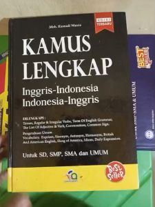 KAMUS LENGKAP INGGRIS-INDONESIA (15x21) - CAHAYA AGENCY
