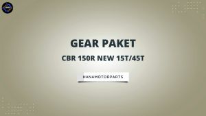Gear Paket Gir Set Plus Rantai CBR 150 R New 15T/45T