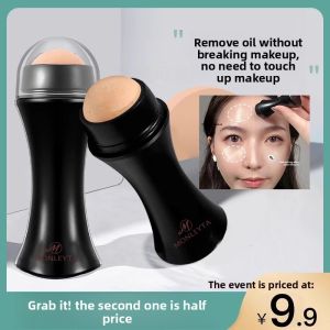 MONLEYTA | Oil Absorbing Roller Stick Facial Cleaning Pore Cleansing Men Women New Summer Control Oil Tool Volcanic Stone Ingredient