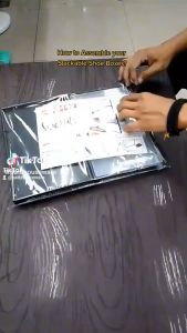 Sunnyware Shoemate/Shoebox/Shoe Organizer/Shoe Box Medium - 12pcs