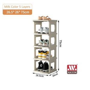 ชั้นวางรองเท้า แบบพับเก็บได้ ดีไซน์ใหม่ DF025 ยี่ห้อ Haixin 🎯ไม่ต้องประกอบทีละชิ้นให้ยุ่งยาก🎯ชั้นวางของอเนกประสงค์
