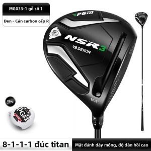 PGM | Gậy Driver Golf Điều Chỉnh Góc Va chạm Phản Hồi Cao Nam 1 Wood