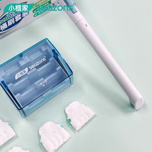 seazons | Flushable Replacement Toilet Brush Set For Bathroom Cleaning
