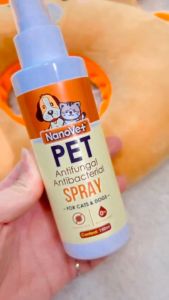 Nanovet™ Pet Antifungal and Antibacterial Spray for Cat and Dog (100ML / 150ML)