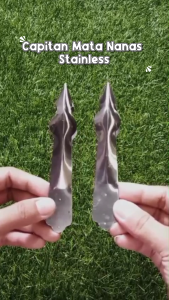 (BISA COD) Alat Kupas Capit Capitan Mata Nanas Pencabut Pencabit Stainless Steel