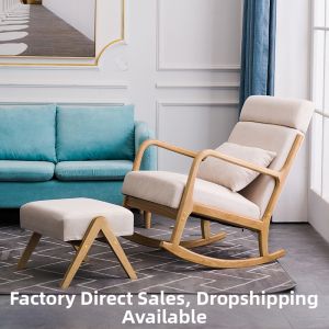 Adult Leisure Rocking Chair Nordic Simple Style