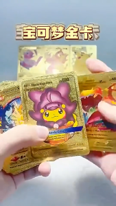 55PCS Pokemon Gold Foil Charizard Pikachu VMAX GX VSTAR Rainbow Diamond English Cards