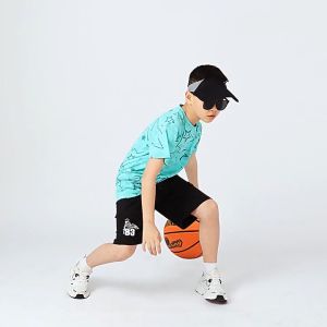 Áo thông hơi bé trai AKL 25kg - 45kg áo thun ngắn tay cho bé trai size đại 5 đến 14 tuổi