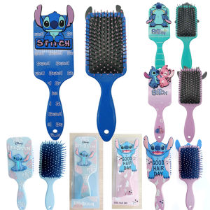 2025 Cartoon Stitch Air Cushion Comb Salon Hair Care Styling Tool Anti Tangle Anti-Static Hairbrush Head Comb Hairdressing