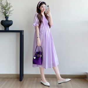 Fashion Summer Loose Maternity Dress