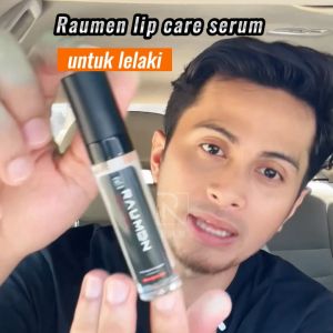 RAUMEN lip balm for men Lipstick Moisturizing Nourishing lip care men plumper Anti-chapped Long Lasting softens lips Reduces dark lips 10ml