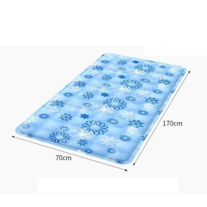 🧊 ที่นอนสัตว์เลี้ยง ที่นอนเจลเย็นสําหรับสัตว์เลี้ยง เสื่อนอนสัตว์เลี้ยง ที่นอนเย็นอเนกประสงค์สําหรับแมวและสุนัขในฤดูร้อน50*150cm/70*170cm