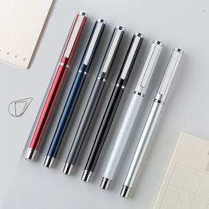 Black Ink Gel Pen Ballpoint Pen Metal Clip Neutral Pens School Stationery Office Supplies Business Gifts Signature Pen