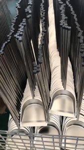 Hót Rác Inox Thép Không Rỉ Sét Tay Cầm Cán Dài 100cm Rộng 25cm 28cm Độ Dày 065mm 08mm 1mm Có Móc Treo Tường Đa Năng