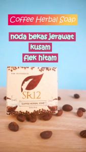 SR12 Coffee Soap dengan Ekstrak Kopi Arabica Memudarkan Flek Hitam dan Noda Bekas Luka