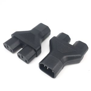 Bộ Chuyển Đổi Nguồn Bolantedz IEC 320 C14 Sang Bộ Chia Y Dual C13 Đầu Ra 2xC13 Cái Có Tiếp Địa Tiêu Chuẩn Dùng Cho Hộ Gia Đình