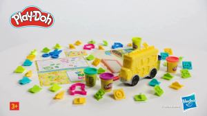 Play-Doh School Day Fun Playset Preschool Toys for Kids 3+ for Arts & Crafts Activities