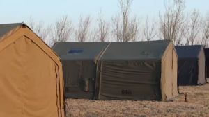 Spark MARS08 Air Tent 8+8m2 Large Space MARS Army Green Camo Black Dark Gray Grey Tactical Equivalent Coody 8.0 PRO