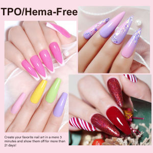 Clou Beaute Gel Polish Hema TPO Free Colors Semi Permanent UV Nail Art Top Coat Gel Polish Manicura At Home Lakiery Hybrydowe