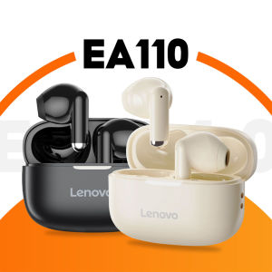 Lenovo EA110 Bluetooth Wireless Earbuds TWS Mini Earphone Bluetooth 5.4 Touch Control Long Battery Life HD Voice with Mic