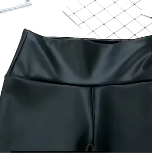 Celana Legging kulit wanita winter thermal musim dingin tebal hangat