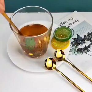 22g Stainless Steel Spoon and Fork Set: Perfect for Coffee & Desserts